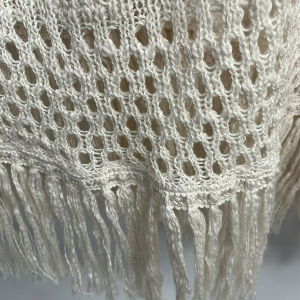 Torrid Fringe Detail Open Front Cardigan Sweater Women’s Plus Size 1X Boho NWT - Picture 3 of 7